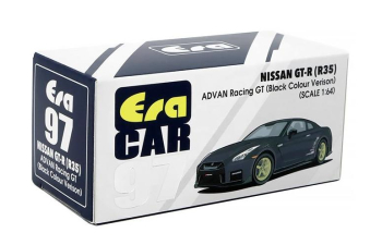 NISSAN GT-R (R35) Advan Racing GT, black