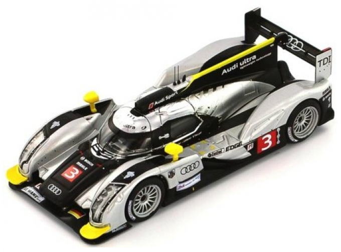 AUDI R18 TDI 3 Kristensen/Capello/Mcnish LMP1 LM 2011, black