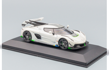 KOENIGSEGG Jesko 5 0 V8 (2021), white metallic/grey