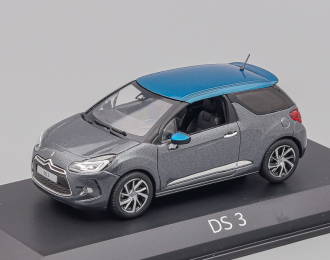 CITROËN DS3 (2014), grey / emeraude