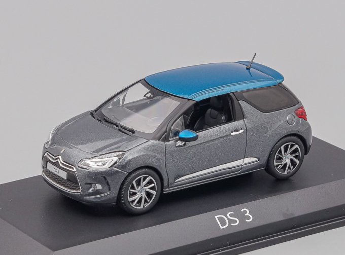 CITROËN DS3 (2014), grey / emeraude