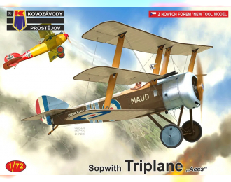 Сборная модель Самолет Sopwith Triplane „Aces“