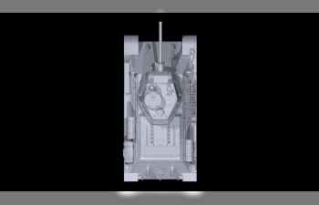 Сборная модель Т-34-76 с советским танковым десантом