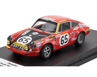 PORSCHE 911s Coupe №65 24h Le Mans Claude Haldi - Arthur Blank (1970), Red Black