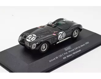 JAGUAR XK 120 C-Type Winner 24h Le Mans, Walker/Whitehead (1951), black