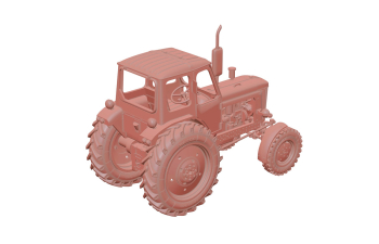 Сборная модель Трактор ЮМЗ-6Л