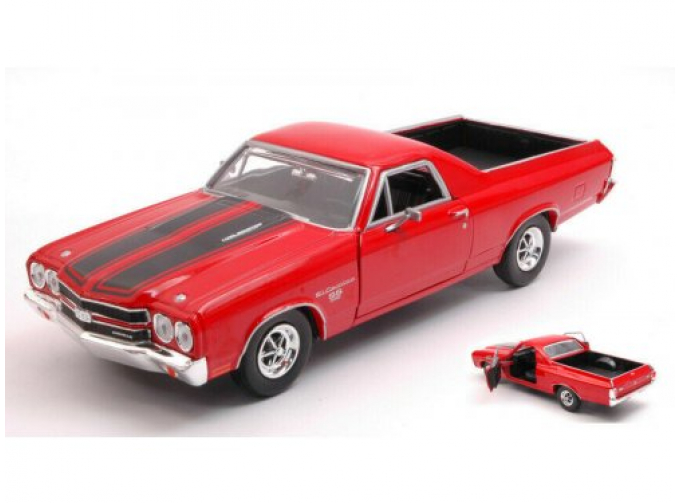 CHEVROLET El Camino SS396 1970, red