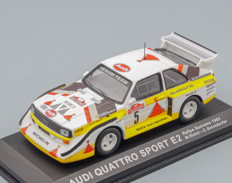 AUDI Quattro Sport E2 #5, white / yellow