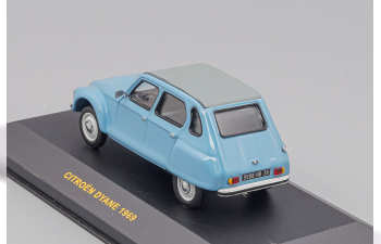 CITROEN Dyane 6 (1969), light blue