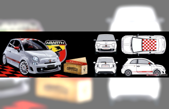 Сборная модель Fiat 500 Abarth Esse