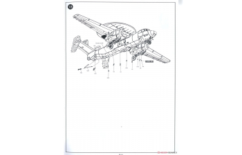 Сборная модель Grumman E-2C Hawkeye French Navy Specials