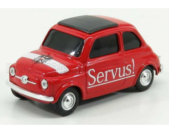 FIAT 500 Brums Austria Servus - Griab Di ! 2018, Red