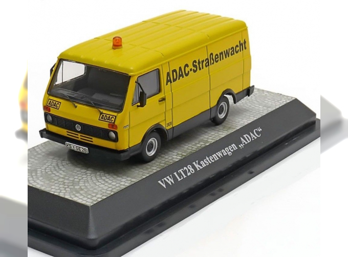 VOLKSWAGEN LT28 Kastenwagen Adac, yellow