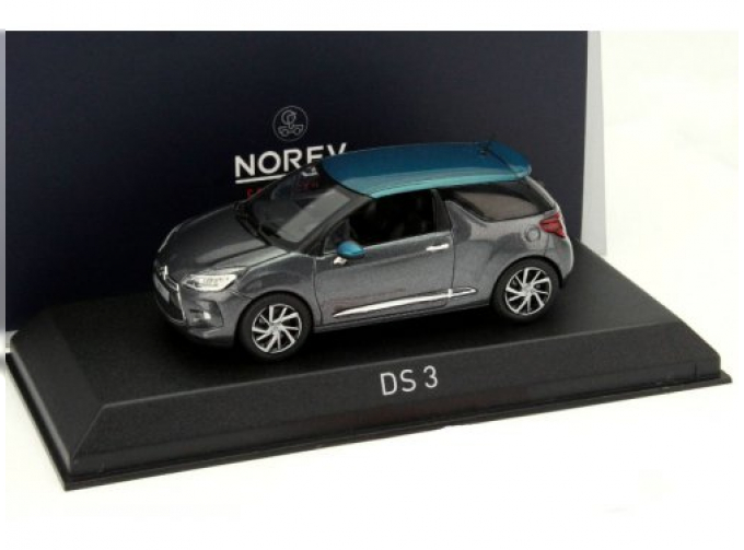 CITROËN DS3 2014 Grey/Emeraude