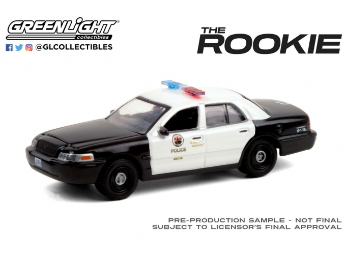 FORD Crown Victoria Police Interceptor "Los Angeles Police Department" (LAPD) 2008 (из т/c "Новобранец")