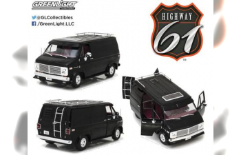 CHEVROLET G-Series Van (1976), black