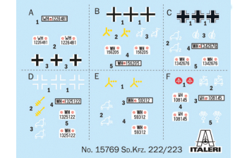 Сборная модель Sd.Kfz. 222-223