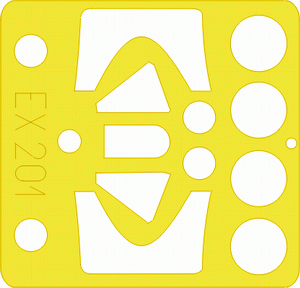 Окрасочная маска Британский истребитель Westland Wyvern S.4