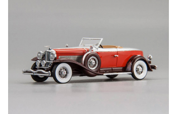 Duesenberg Model J Torpedo Convertible Coupe 1929 (red / black)