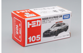 NISSAN GT-R Police Car, white / black