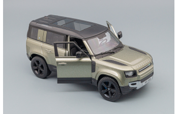 LAND ROVER New Defender 110 (2020), Light Green Met White