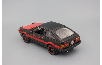 TOYOTA Trueno Sprinter (AE86), красный/чёрный