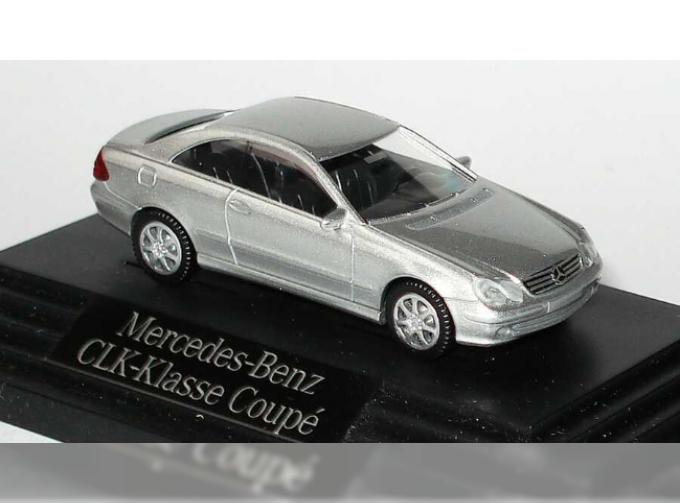 Mercedes-Benz CLK-klasse (C209) 2002 серебристый металлик
