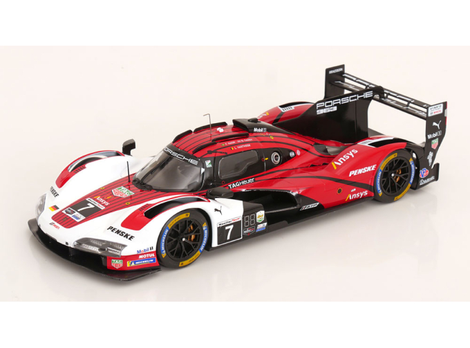 PORSCHE 963 №7 Porsche Penske Motorsport Winner 24h Daytona, Nasr / Tandy / Vanthoor (2025), white / red
