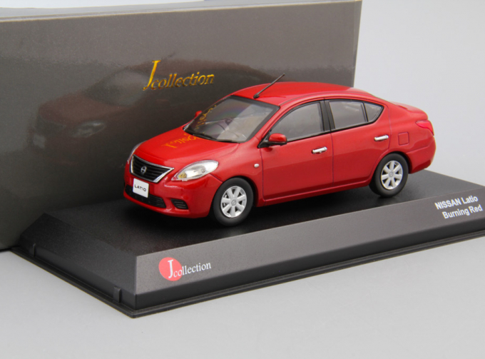 NISSAN TIIDA/LATIO, burning red