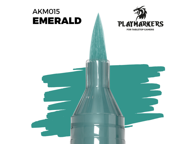 Маркер акриловый PLAYMARKER - Изумрудный / EMERALD – PLAYMARKER