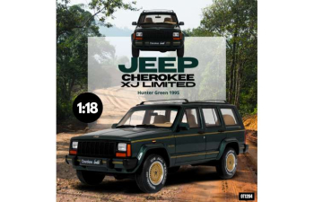 JEEP Cherokee XJ Limited (1995), hunter green