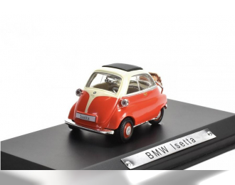 BMW Isetta (1953), red / beige