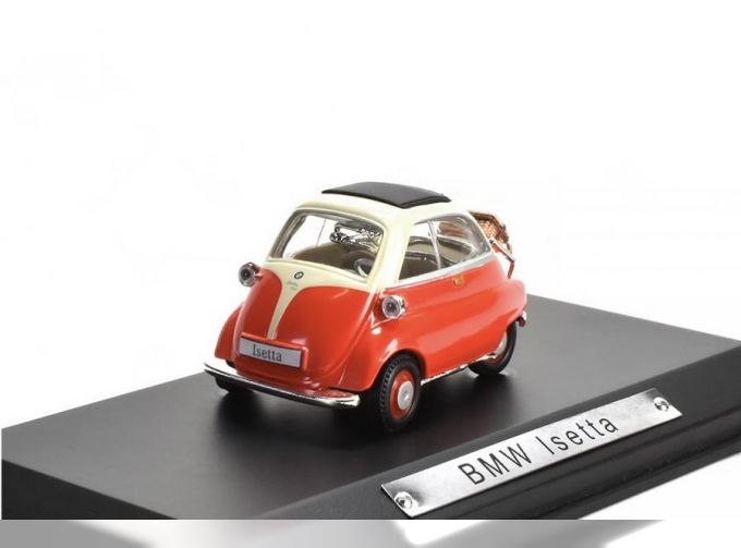 BMW Isetta (1953), red / beige