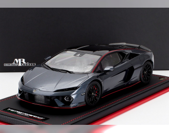 LAMBORGHINI Temerario Alleggerita Package (2024) - Con Vetrina - With Showcase, Grigio Cratos - Grey