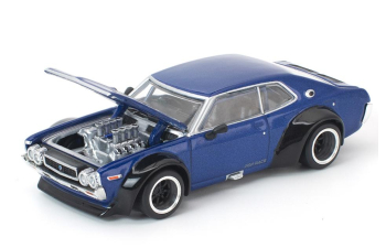 NISSAN Laurel C 130, blue