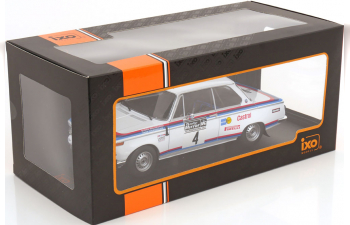 BMW 2002 Team Bmw Motorsport (night Version) №4 Rally Rac (1973) Bjorn Waldegaard - Hans Thorszelius, White