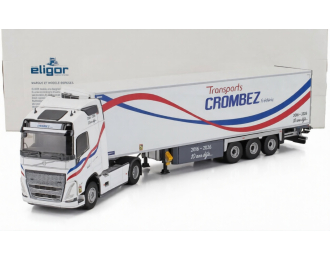 VOLVO Fh Truck Semi-frigo Crombez Transports (2020), White