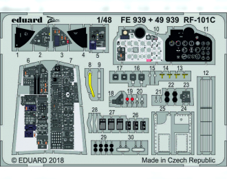 Фототравление для RF-101C интерьер