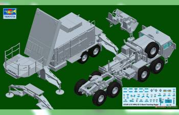 Сборная модель MPQ-53 C-Band Tracking Radar