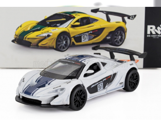 McLAREN P1 №51 Racing (2013), White Blue