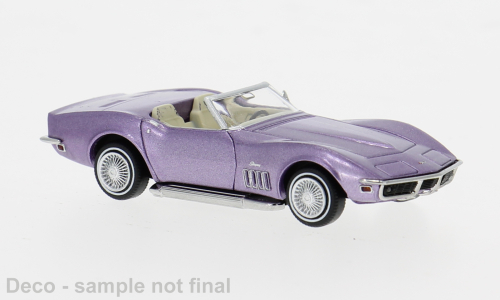 CHEVROLET Corvette C3 (1967), purple