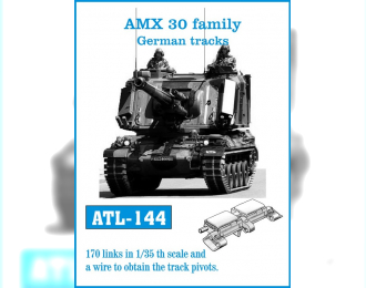 Траки железные для AMX 30 family German tracks