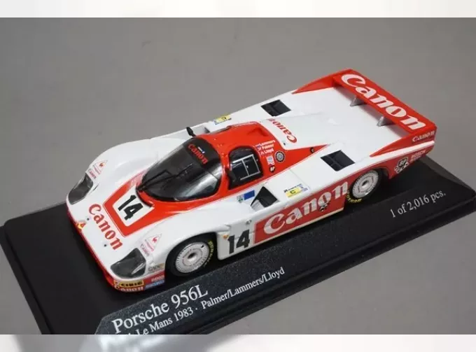 PORSCHE 956L Canon №14 24h Le Mans (1983)Palmer/ Lammers /Lloyd 