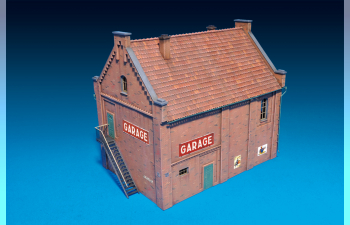 Сборная модель Наборы для диорам BUILDING WITH GARAGE