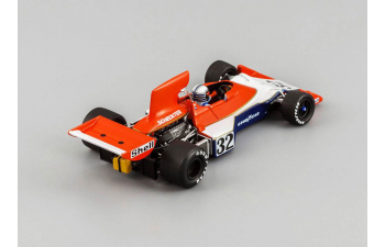 TYRRELL Ford 007 Ian Scheckter (1975), orange / white