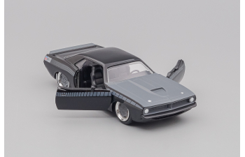 PLYMOUTH Letty's Barracuda 440 Coupe (1969) - Fast & Furious 7 - (2015), black / grey