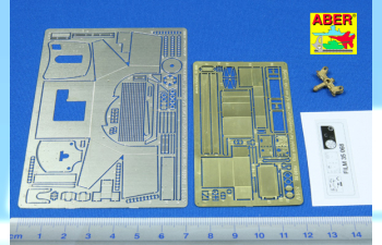 Фототравление для Gun shield for Panzerjager I with 4.7 cm Pak - early version additional set