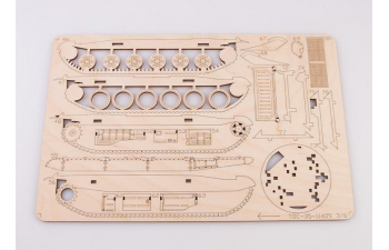 Сборная модель огнеметной установки Т-72А ТОС1