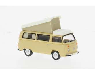 VOLKSWAGEN T2b Campingbus (1972), beige/white