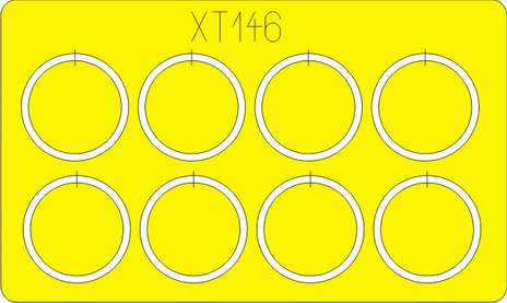 Окрасочная маска Зенитное орудие BOFORS 40mm (колеса)